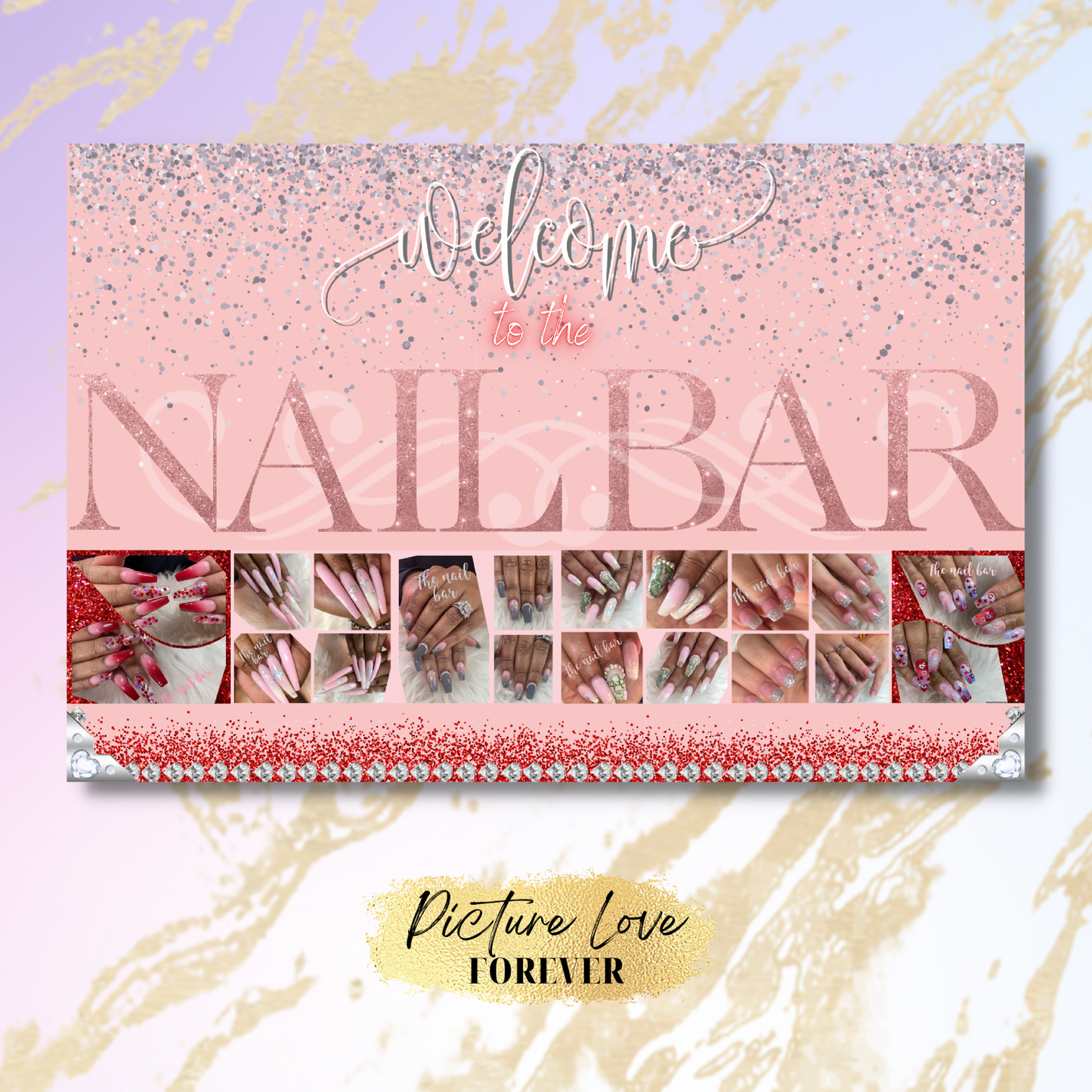 Multiple Photo Collage Creation Canvas